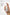 Hand holding a white bottle labeled 'uLOOK' against a light gray background TR