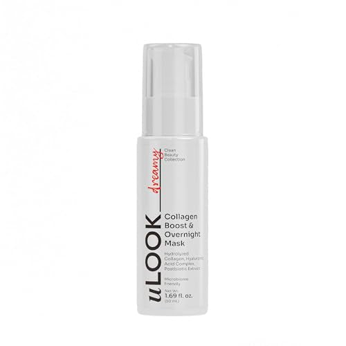 uLOOK_ Calm Barrier Cream & Boost Overnight Mask 2-Piece Bundle | Overnight Moisture Care Duo